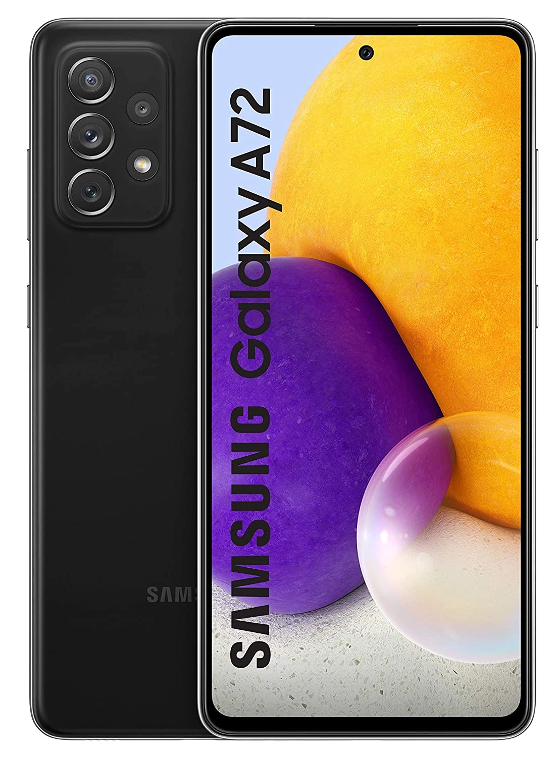 Samsung Galaxy A72 (Black, 8GB RAM, 128GB Storage)-A72