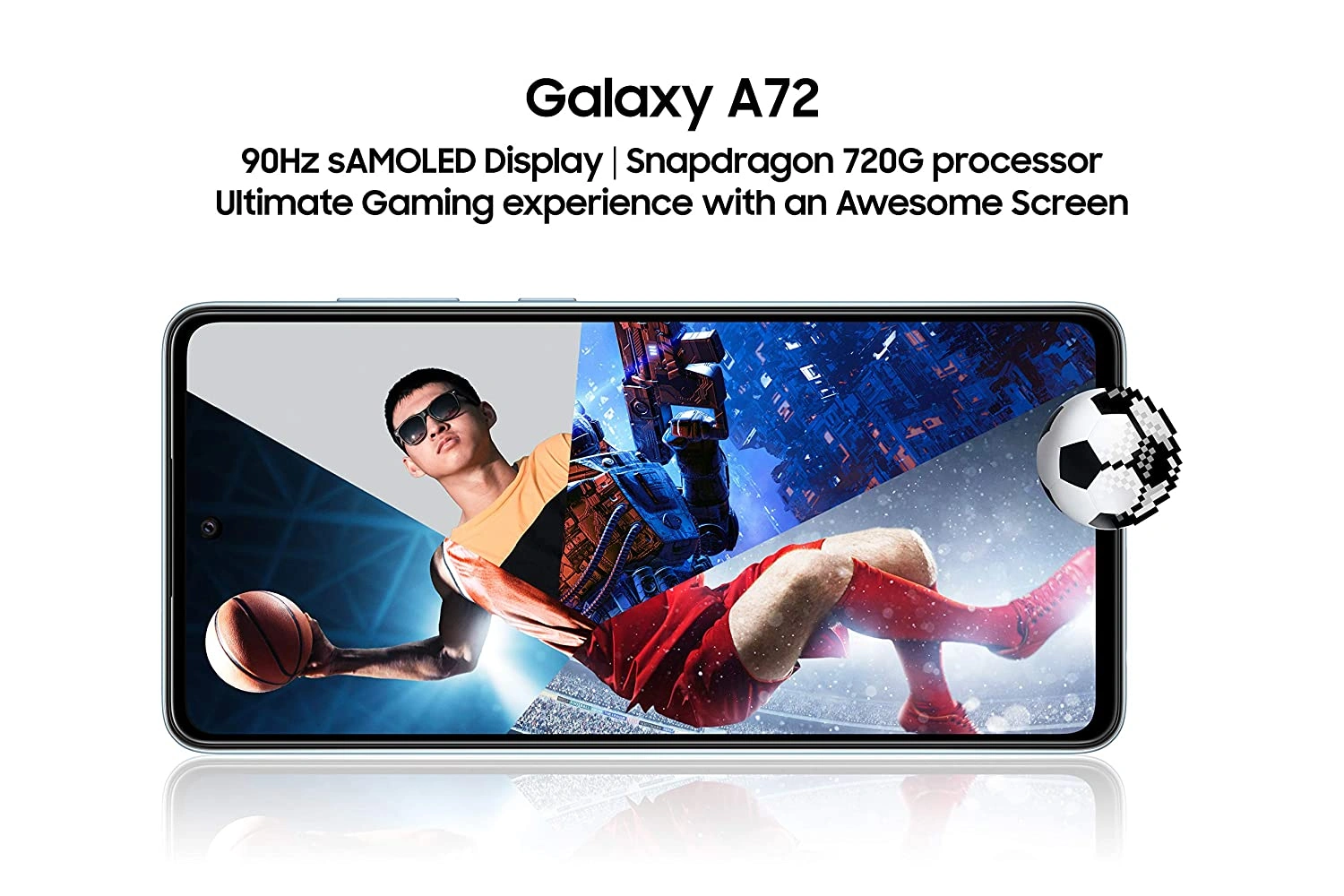Samsung Galaxy A72 (Black, 8GB RAM, 128GB Storage)-1