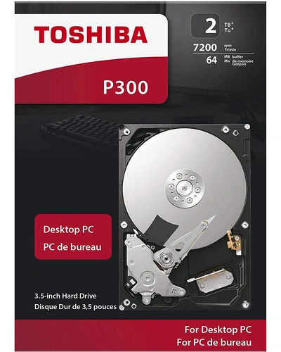 TOSHIBA 2TB HDD SATA INT P300-3