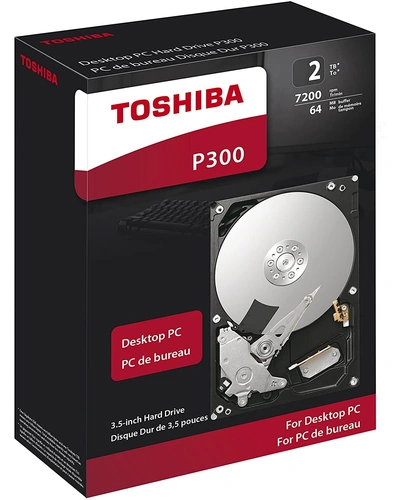 TOSHIBA 2TB HDD SATA INT P300-4