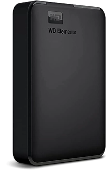WD ELEMENTS EE PORTABLE 5TB BLACK EMEA