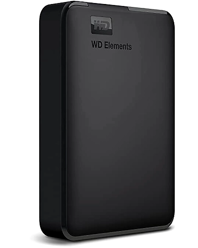 WD ELEMENTS EE PORTABLE 5TB BLACK EMEA-WDBHDW0050BBK-EESN