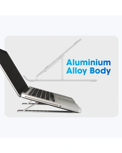 A31-NS2000 ZEBRONICS LAPTOP STAND     (DARK GRAY AND SILVER)-11