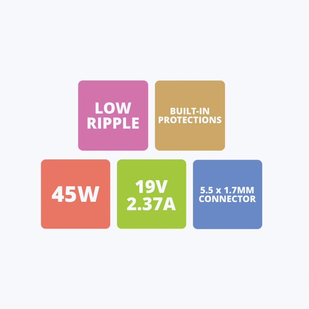 A134 - 45W - ACER - 19V/2.37A 5.5 x 1.7mm  (ZEB - LA551719045AC)-1