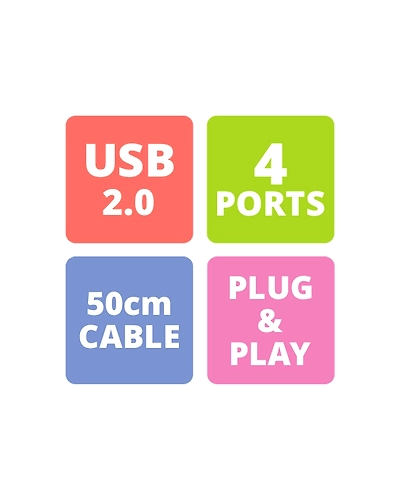 90HB ZEBRONICS USB HUB-5