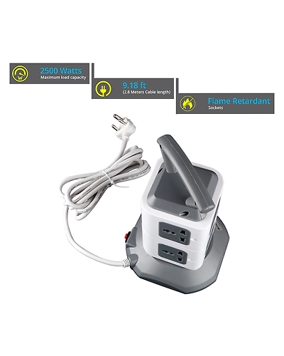 A156-ZEB TS3320 USB POWER STRIP-1