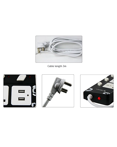 A74-ZEB 4PS USB (PLUS) POWER STRIP-1