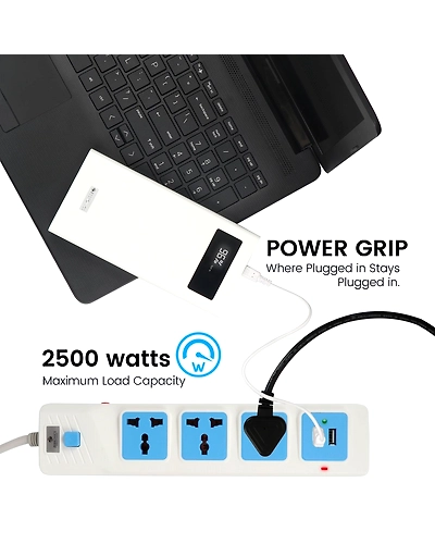A172-ZEB PS3320U USB POWER STRIP  (CABLE LENGTH 2.8Meters)-1