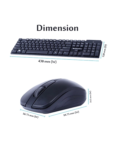 KB-ZEB WIRELESS KEYBOARD &amp; MOUSE COMBO (COMPANION 102)-6