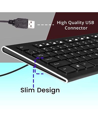 KB-DLK01 USB MULTIMEDIA KEYBOARD (BLACK)-1