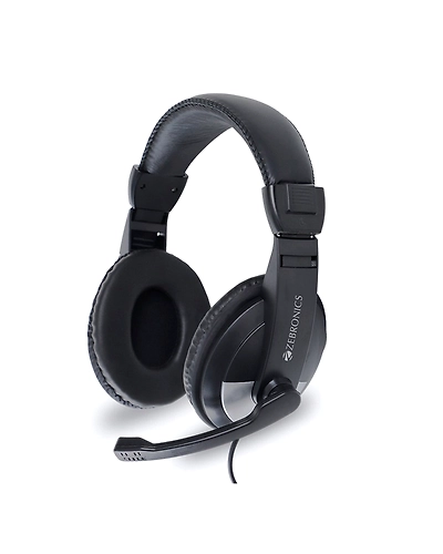 H-200HM ZEBRONICS HEADPHONE W/MIC   (BUY 35Nos. GET 5Nos. FREE)-H-200HM