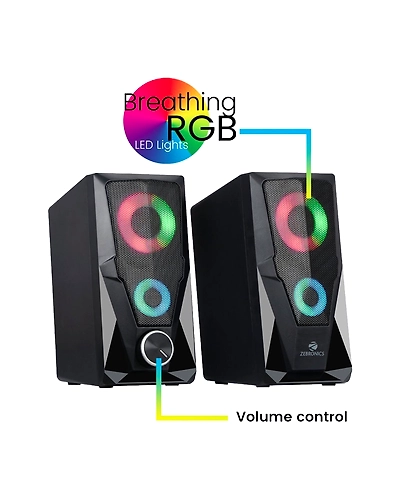 SPK- ZEBRONICS 2.0 COMPUTER MULTIMEDIA SPEAKER (WARRIOR)-1