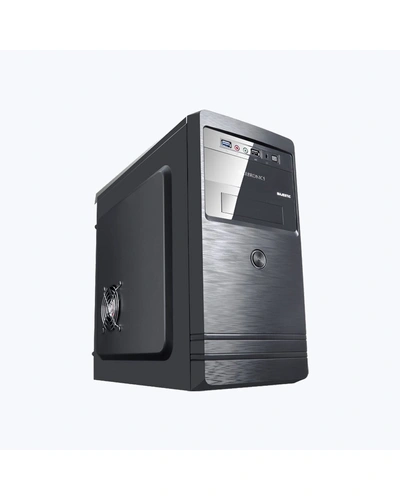 CC-185B ZEBRONIC COMPUTER CASE (MAJESTIC) (WITH USB 3.0 AND SIDE DOOR SINGLE FAN)-MAJESTIC