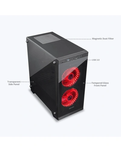 CC-934B ZEBRONICS COMPUTER CASE (RED SPIN)-1