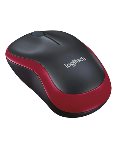 Logitech M185 Wireless Mouse- Red (M185RD)-1
