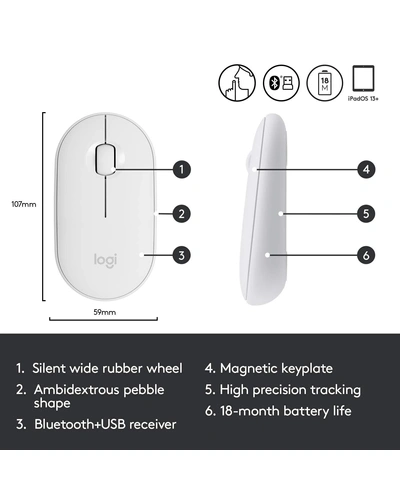 LOGITECH Wireless M350-1