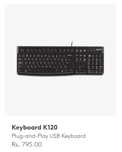 K120 CORDED KEYBOARD-3