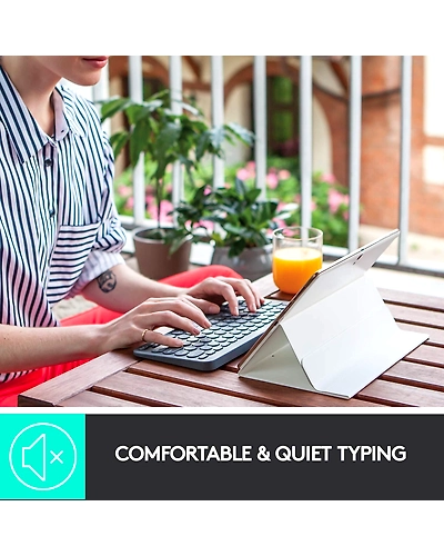 K380BLKBGREY MULTI-DEVICE BLUETOOTH KEYBOARD-1