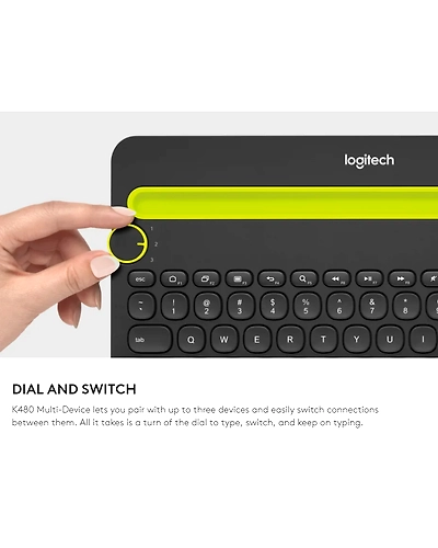 K480 BLACK BLUETOOTH MULTI-DEVICE KEYBOARD-5