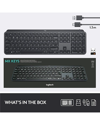 MX KEYS Advanced Wireless Illuminated Keyboard-8