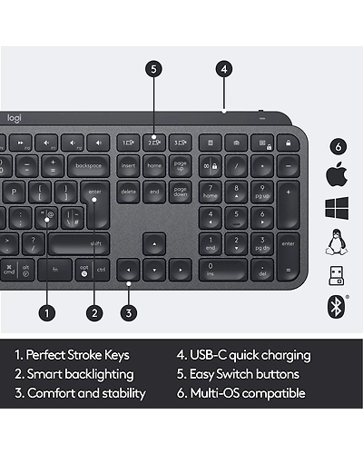 MX KEYS Advanced Wireless Illuminated Keyboard-12