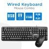 Intex Intex Wired Keyboard+Mouse COMBO SMILE 1147-5505-011-1147-5505-011