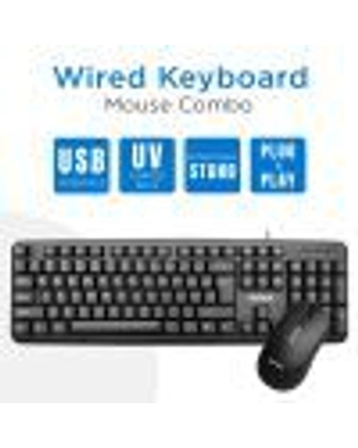 Intex Intex Wired Keyboard+Mouse COMBO SMILE 1147-5505-011-1147-5505-011