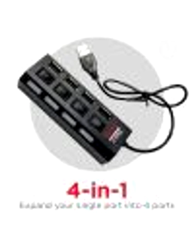 Intex 4 Port 2.0 USB Hub 1165-1013-005-2