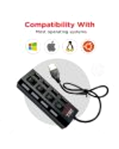 Intex 4 Port 2.0 USB Hub 1165-1013-005-5