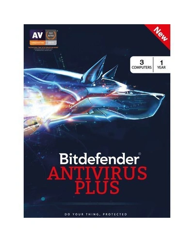 Bitdefender Antivirus Plus 3 user 1 year validity BDAV1029 (Windows)-1