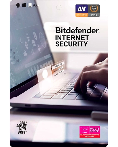 Bitdefender Internet Security  10 user 1 year validity BDIS1019 (Windows)-1