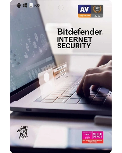 Bitdefender Internet Security  5 user 3 year validity BDIS1026 (Windows)-1