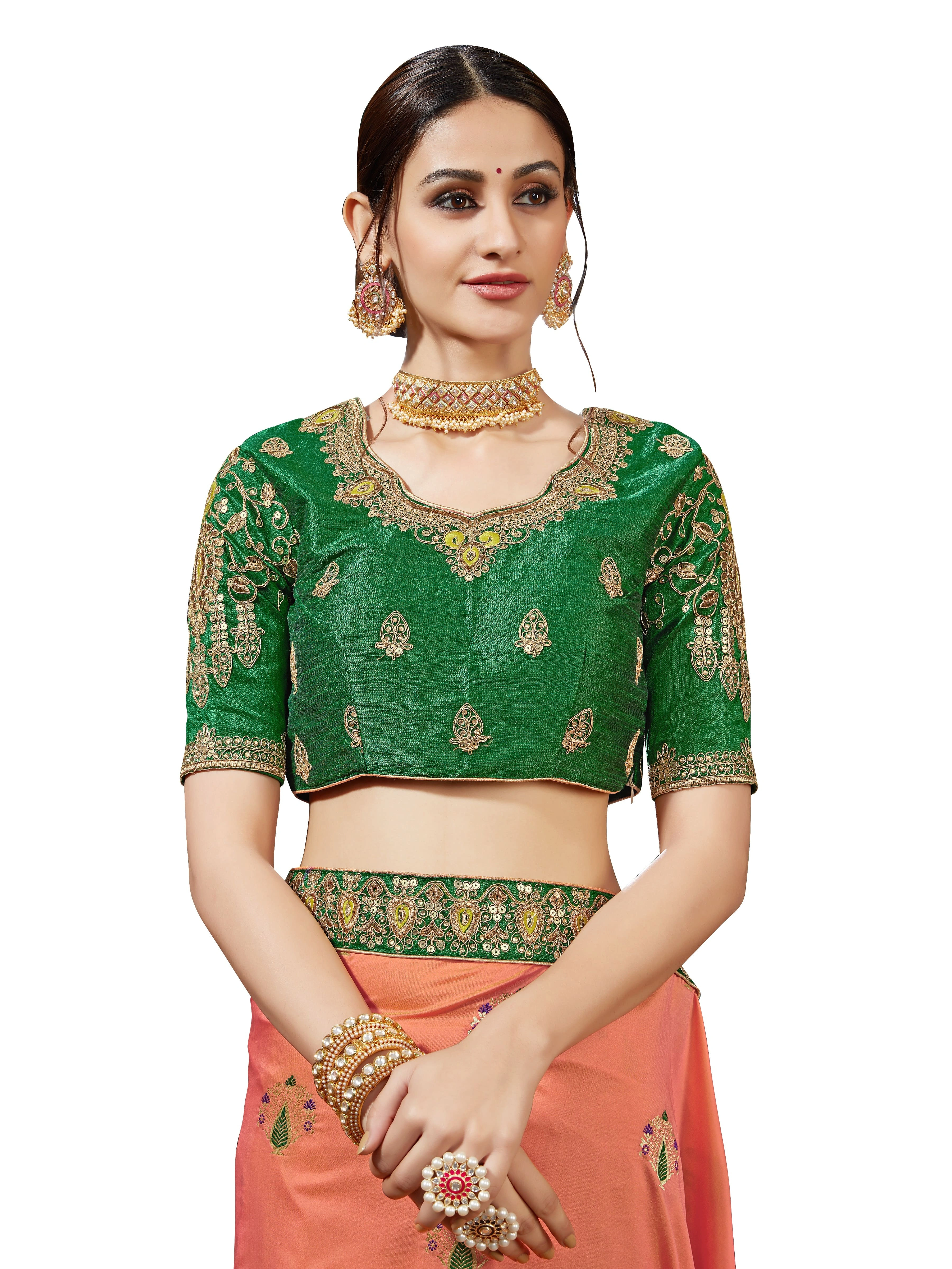 Kerala Saree Blouse Designs | Best Blouse Designs For Kasavu Sarees | Kerala  saree blouse designs, Kerala saree blouse, Green blouse designs