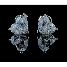 4 Ct Diamond Earrings, 14Kt Gold Lab Grown Diamond Earrings, Diamond Studs
