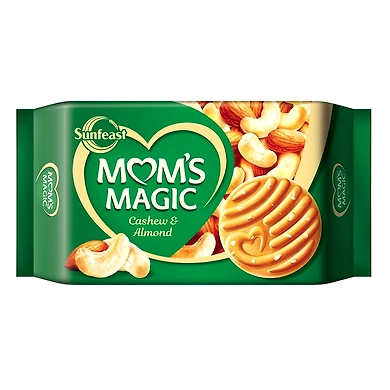 Sunfeast Mom's Magic Cashew &amp; Almonds Cookies 200g-MOMSMAGIC1