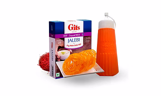 Gits Jalebi Mix with Maker, 100 Gm