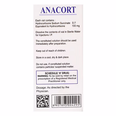 Hydrocortisone Sodium Succinate Injection 100mg-1