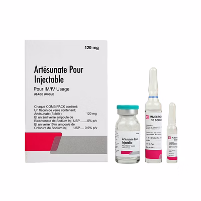 Combipack of Artesunate for Injection 120mg-3