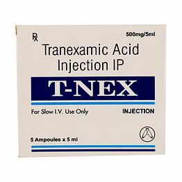 tranexamic acid injection bp (100mg/ml)
