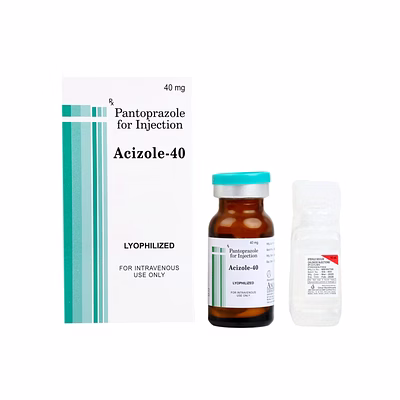 Combipack of Pantoprazole for Injection 40mg-3