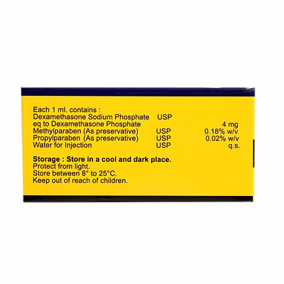 Dexamethasone Injection USP (4mg/1ml) 1ml-3
