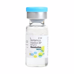 gentamicin injection b.p. 2ml (80mg/2ml)