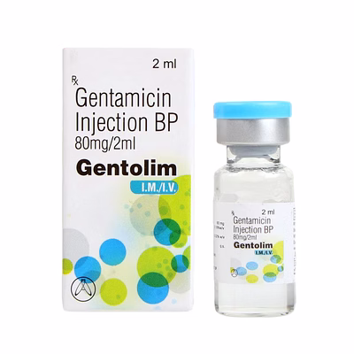Gentamicin Injection B.P. 2ml (80mg/2ml)-1