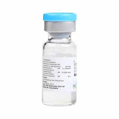 Gentamicin Injection B.P. 2ml (80mg/2ml)-2