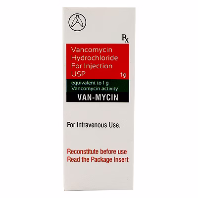 Vancomycin Hydrochloride for Injection USP 1gm-1