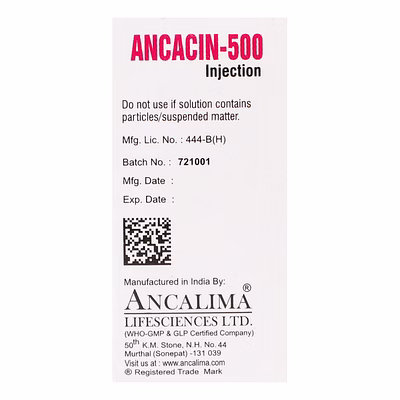 Amikacin Injection 500mg/2ml-1
