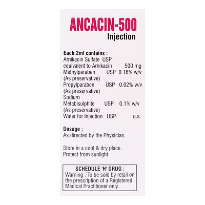Amikacin Injection 500mg/2ml-2