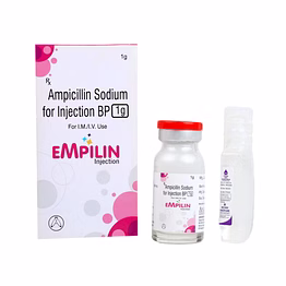 combipack of ampicillin injection 1gm with 10ml ffs wfi