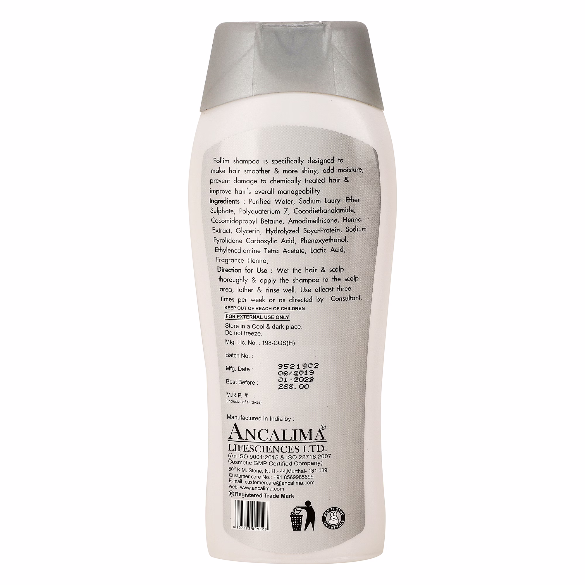 Follim Hair Shamoo 200ml image 3