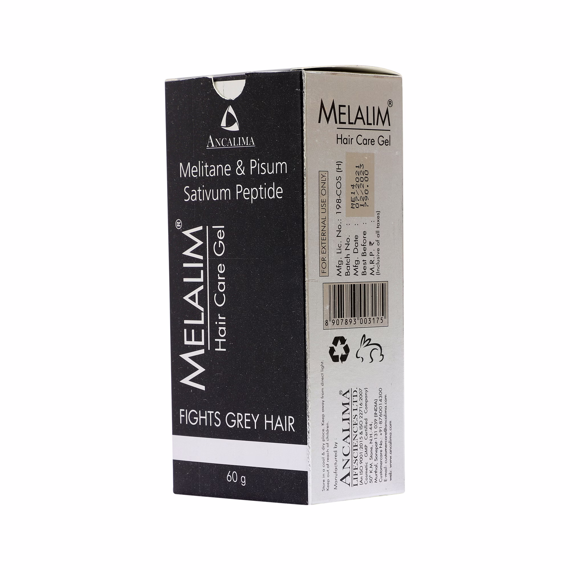 Melalim Premature Anti Grey Hair Gel 60gm image 3